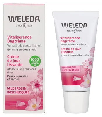 Immagine prodotto di Weleda, Crema giorno levigante alla rosa canina, 30 ml