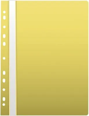 Image de Reliure plastique KARTON P+P avec Euroderm jaune