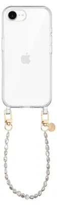 Produktbild von Pearlfection Transparant Cord Hülle - Short cord  - Kompatibel mit iPhone 17e