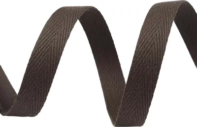 Produktbild von 50m Köperband 10mm breit Einfass- Nahtband Gurtband Baumwollband