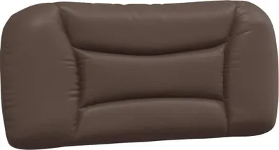 Produktbild von vidaXL Kopfteil-Kissen "Hvar" Braun 90 cm Kunstleder
