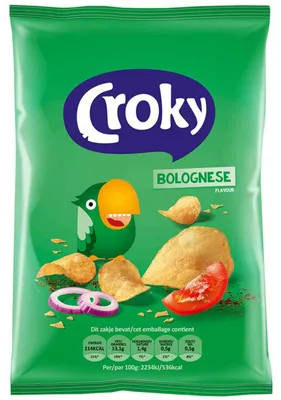 Produktbild von Croky Chips Bolognese 40g