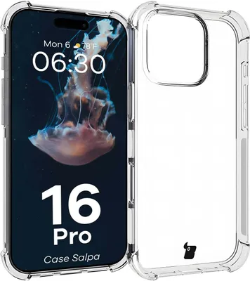 Produktbild von Bizon Case Salpa Apple iPhone 16 Pro klar