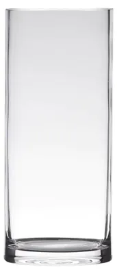 Produktbild von Dekoglas, Vase ZYLINDER COLD CUT H. 29cm D. 12cm transparent rund Glas Hakbijl