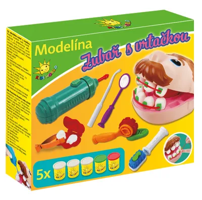 Produktbild von Play-Doh-Set „Kleiner Zahnarzt“