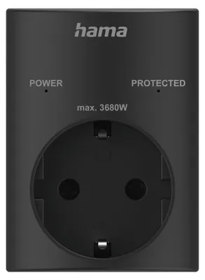 Produktbild von Hama Steckdosenadapter, Schutzkontakt, Überspannungsschutz
