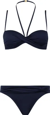 Produktbild von LASCANA Bügel-Bandeau-Bikini blau Größe 40 Cup B