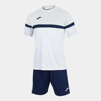 Produktbild von Joma Herren Donau Set, Weiß/Marineblau, 3XS