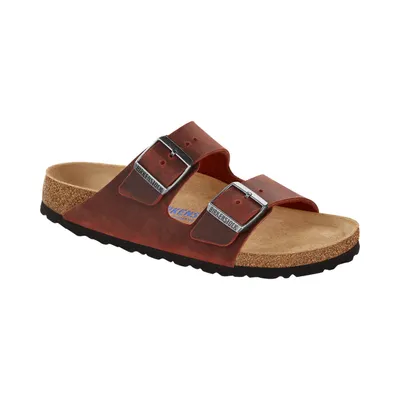 Produktbild von Birkenstock Arizona Damen Pantolette in Braun, Größe 38