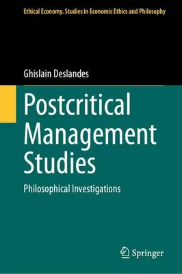 Immagine prodotto di Postcritical Management Studies