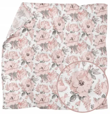 Produktbild von Musselin Mullwindeln – Wickeldecke 120 x 120 cm