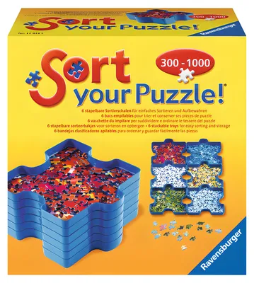 Obrázek produktu pro Ravensburger 17934, Organizér na třídění puzzlů, 14 rok/roky, Vícebarevný, Plast