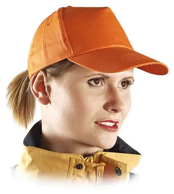 Productafbeelding van Reis CZP beschermhoed, oranje, maat 57-61, 50 stuks