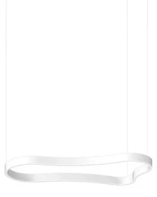Produktbild von Ideal Lux 345239 WAVES Pendelleuchte LED 37W 4000/2590lm 3000K weiß