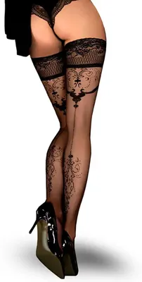 Produktbild von BALLERINA'S SECRET Damen-Halterlose Strümpfe – Halterlose Strümpfe mit Spitzenab