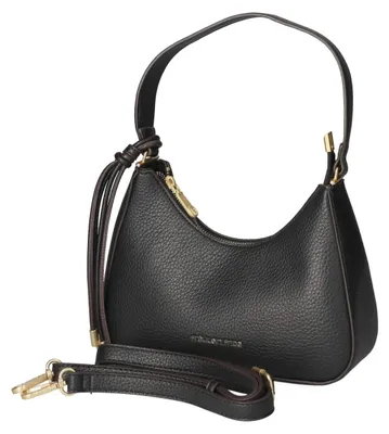 Productafbeelding van Fräulein Frida dames handtas model hobo, zwart, synthetisch materiaal. Maat: One Size (één maat)