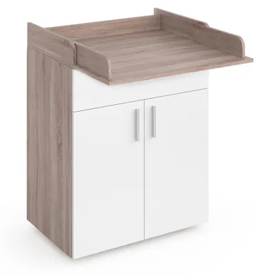 Obrázok produktu pre Prebaľovací pult Vicco Lena biely/Sonoma 75.2 x 101.5 cm, Model 37865