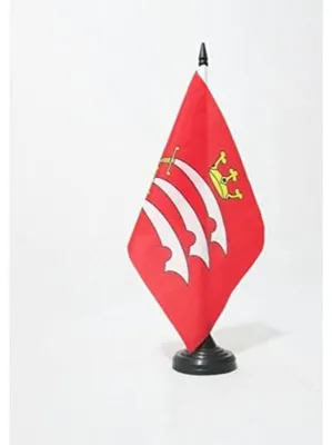 Tischflagge Grafschaft Middlesex 21x14 cm Polyester