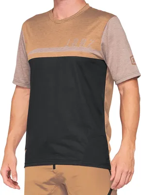 Produktbild von 100% SPEEDLAB Kurzarm Fahrradtrikot - AIRMATIC - Braun/Schwarz M