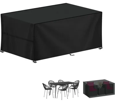 Immagine prodotto di Copertura protettiva per mobili da giardino, dimensioni 150x80x70 cm, impermeabile, anti-UV, tessuto Oxford 420D, resistente