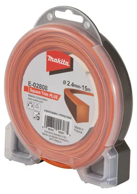 Produktbild von Makita Mähfaden 4kant 2,4mmx15m