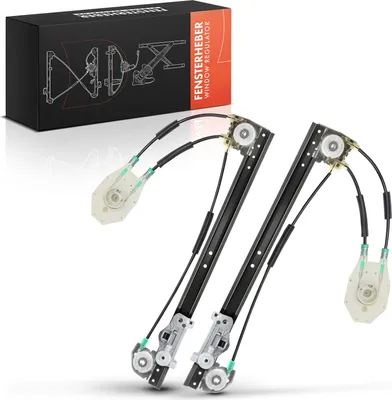Immagine prodotto di Frankberg 2x regolatore finestrino posteriore sinistro destro per BMW Serie 5 Touring E39 1995-2004