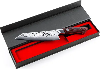 Image de Couteau de chef SANTOKU 7 pouces, gamme Magma