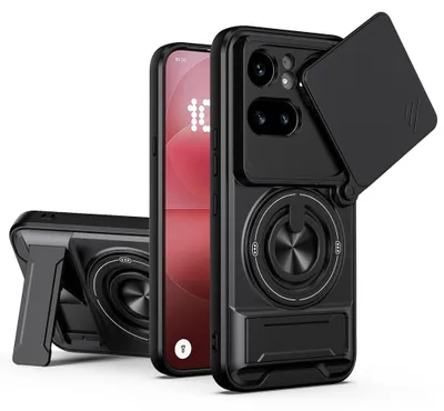 Produktbild von Camshield Handyhülle für Nothing Phone 4a Pro Magnetisch Standfunktion Schwarz