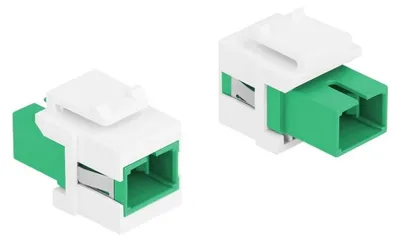 Zdjęcie produktu dla DeLOCK 87120, Płaski, Zielony, Biały, SC, SC, Żeńska, Żeńska
