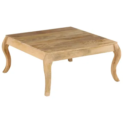 Zdjęcie produktu dla Stolik kawowy z litego drewna mango, 80x80x40 cm