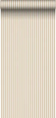 Produktbild von Sanders & Sanders Tapete Streifen Gelb und Beige 53 cm x 10.05 m