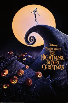 Image de Le cauchemar avant Noël - Une feuille - Poster 61x91,5 cm