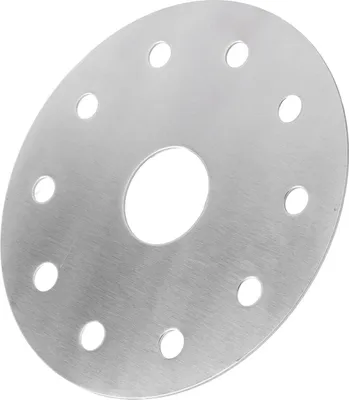Obrázek produktu pro Adaptérový kotouč z nerezové oceli pro indukční varné desky, plynové varné desky, sklokeramické varné desky, magnetické nádobí, průměr 12,3 cm