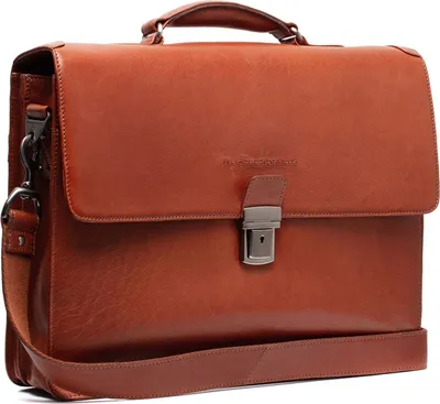 Produktbild von The Chesterfield Brand Businesstasche Laptoptasche mit Laptopfach Salvatore Laptopbag Cognac braun