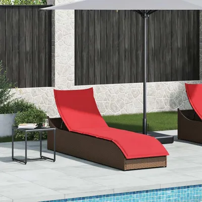 Zdjęcie produktu dla VidaXL 4104226, Żywica, Stal, Czerwony, 590 mm, 560 mm
