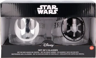 Produktbild von Star Wars - Gläser Set (schwarz)