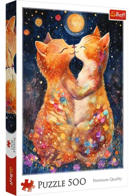 Produktbild von Puzzle – 500 – Mondscheinkuss Trefl 37546