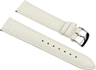 Produktbild von Fancy Classic Ersatzband Leder Cremeweiß , Stegbreite:12mm