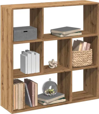 Produktbild von Möbel Raumteiler-Bücherregal Artisan-Eiche 102x29x103,5 cm 858056