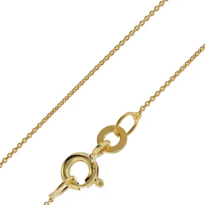 trendor 72405 Feine Ankerkette 333 Gold (8 Karat) Halskette 0,8 mm 1