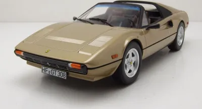 Produktbild von Norev 187932 Ferrari 308 GTS Quattrovalvole gold metallic 1:18