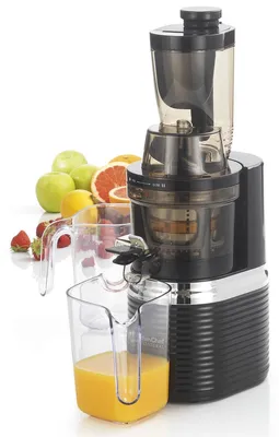 Image de Extracteur de jus 200w noir - Kitchen Chef - KCJE5521 - juice pro
