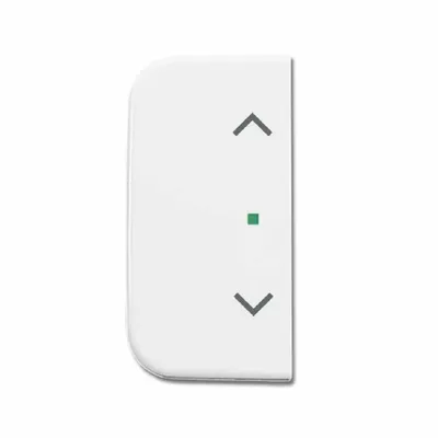 Produktbild von BJ Wippe 2-fach Symbol 6232-20-214 Jalousie Busch-free@home alpinweiß