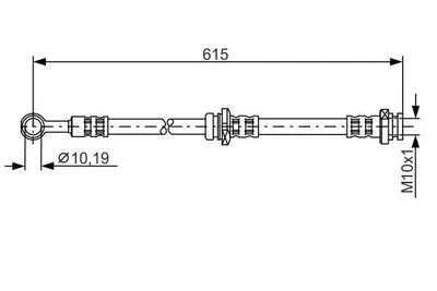 Produktbild von Bosch Bremsschlauch  1 987 476 998