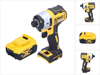 Image de DeWalt DCF 887 N Clé à choc sans fil 18 V 205 Nm 1/4'' Brushless + 1x batterie 5,0 Ah - sans chargeur