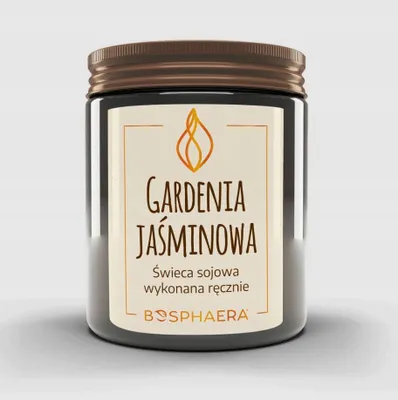 Produktbild von Bosphaera Gardenie Jasmin Duftkerze Soja 190g