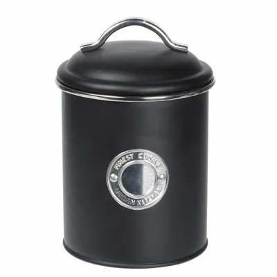 Produktbild von Excellent Housewear Küchendose Metall schwarz 18cm x 13cm