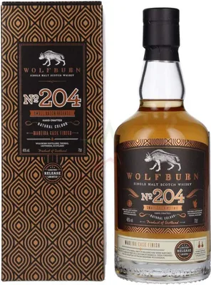 Produktbild von Wolfburn N°204 Single Malt Scotch Whisky Small Batch Release 46 % 0,70 lt.