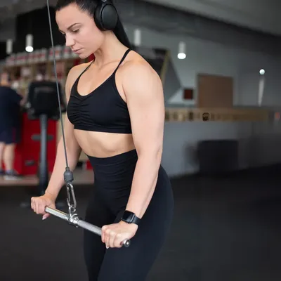Image de Toorx Fitness Barre triceps droite BTDN