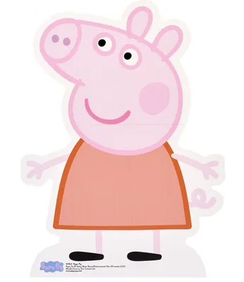 Image de Peppa Pig - Peppa Pig - Présentoir en carton Standy - 61x83 cm